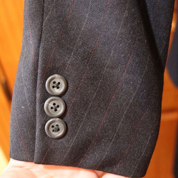 Lady Brittany Black Skirt Suit Midi Skirt and Blazer Jacket 10 - Picture 4 of 16